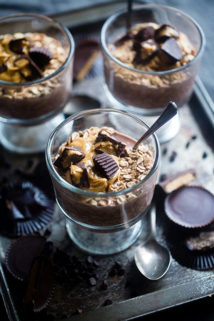 Peanut Butter Cup Chia Pudding