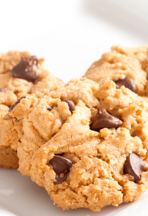 PB Chocolate Chip Cookies